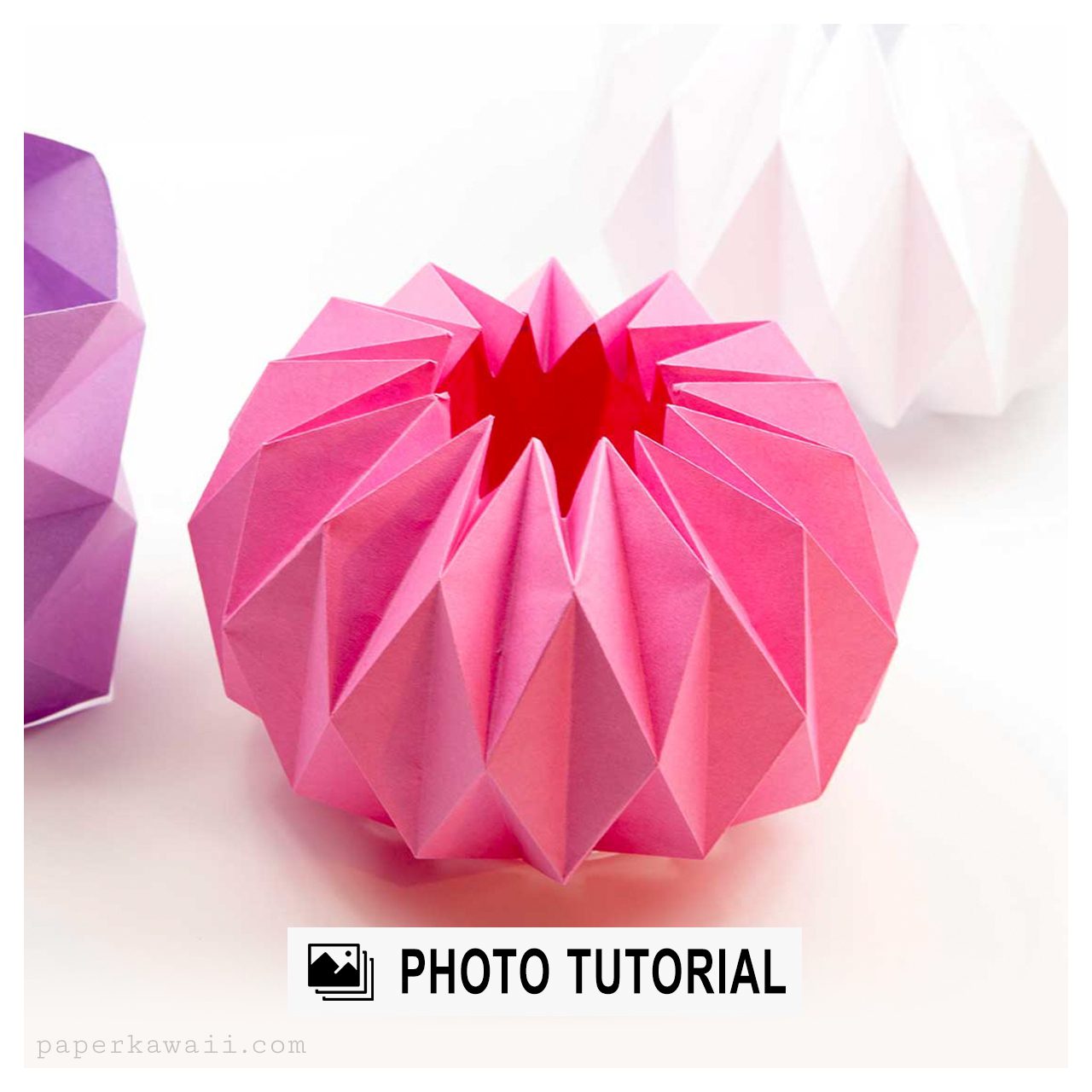 Origami Accordion Cover Photo Tutorial