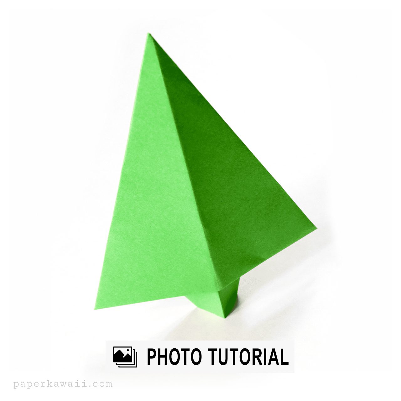 Origami Fir Tree Photo Tutorial
