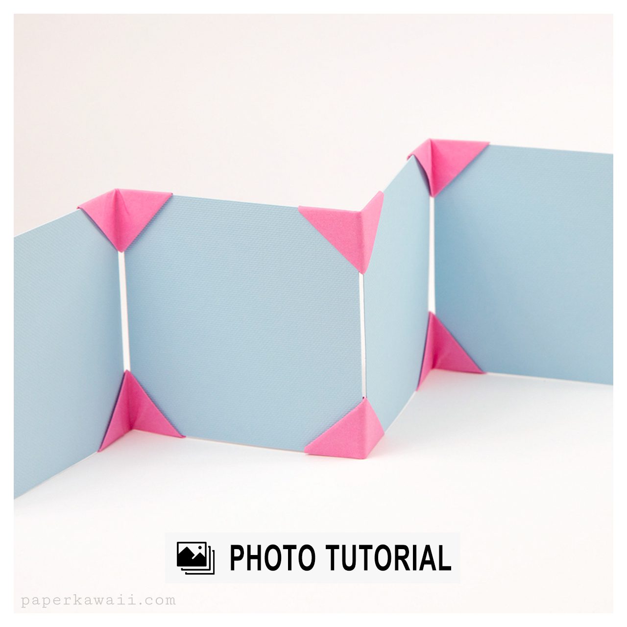 Origami Photo Frame Corners Photo Tutorial