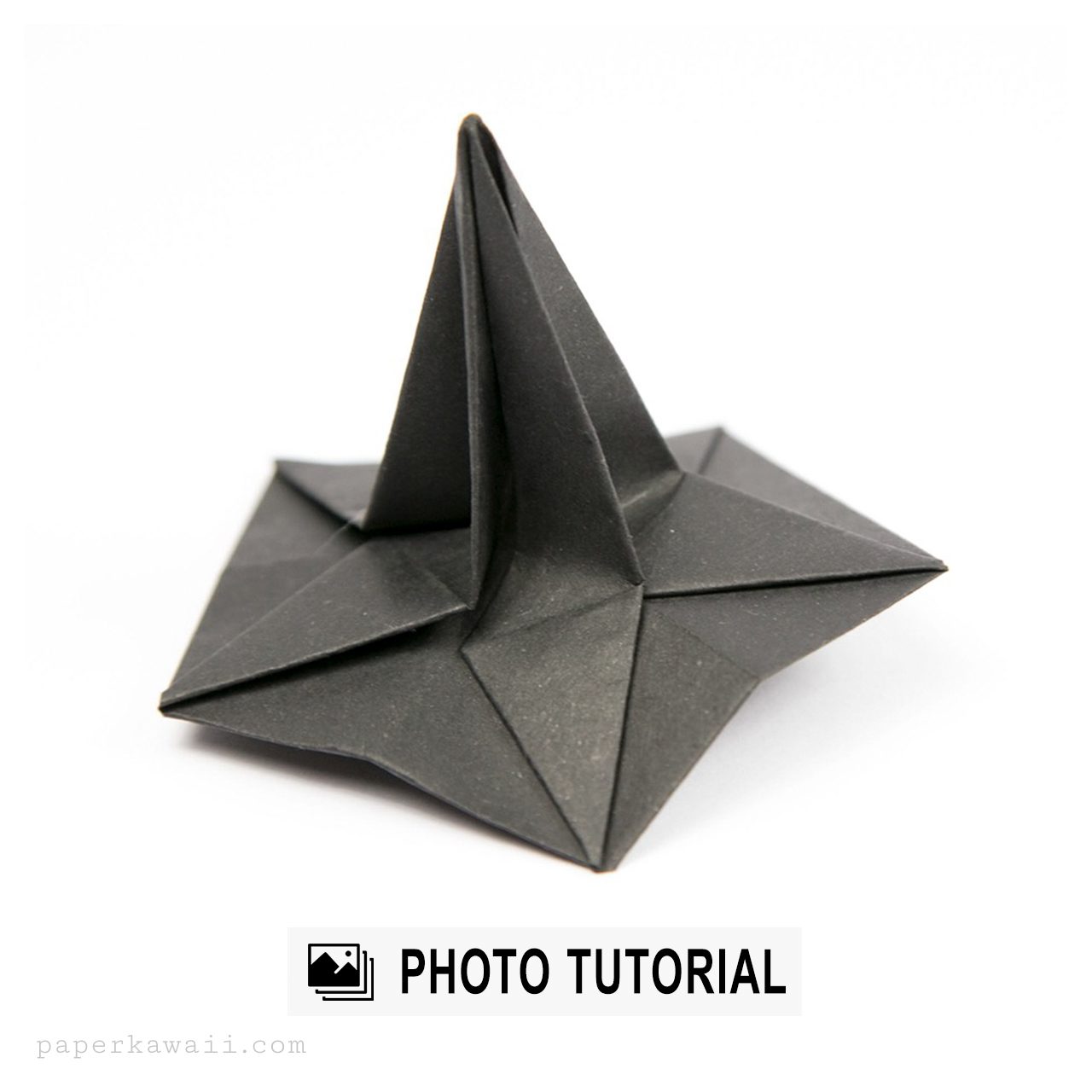 Origami Witches Hat Photo Tutorial