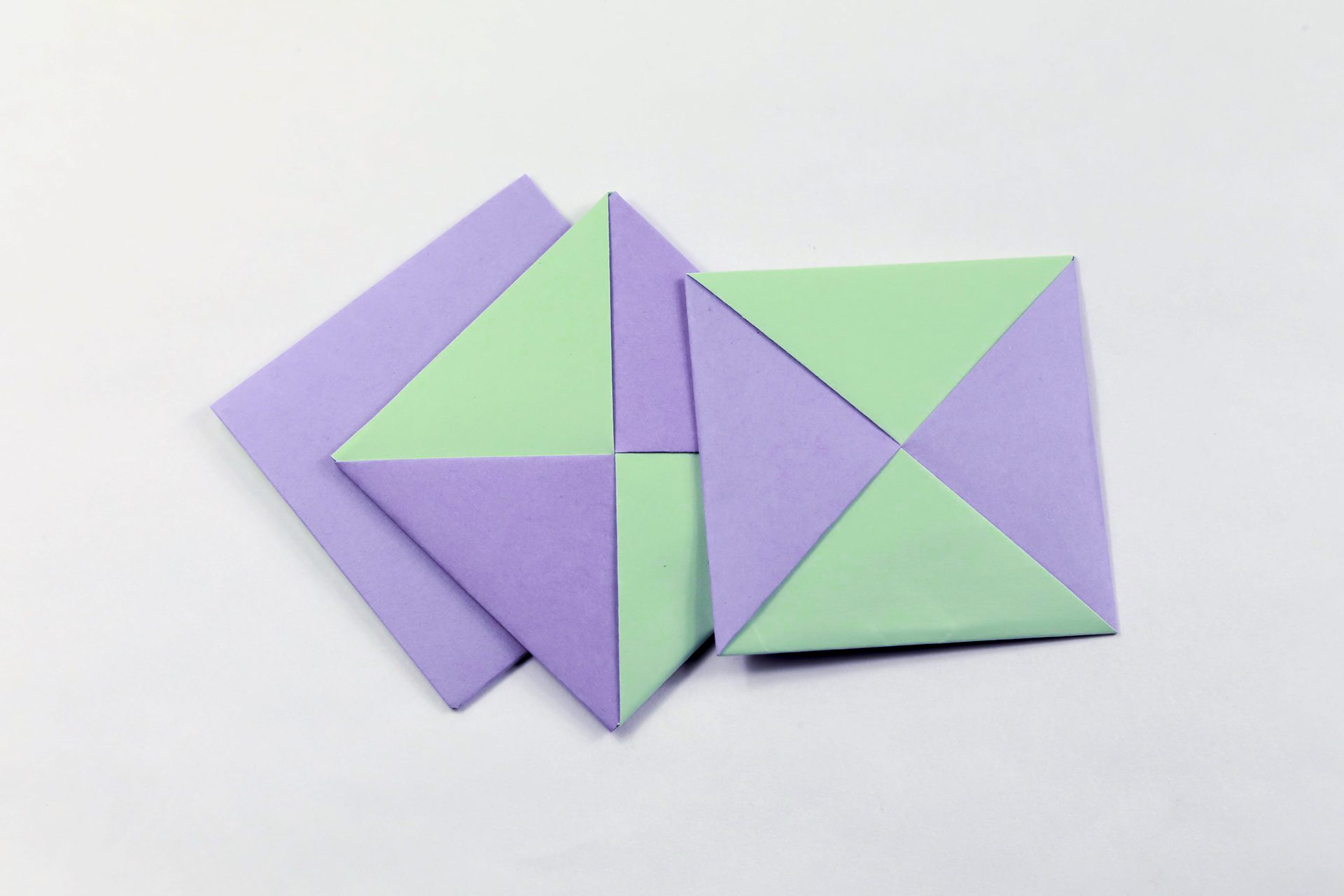 Origami Menko Cards