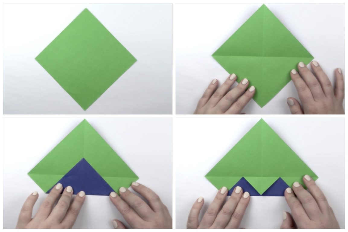 Origami Pin Tutorial Origami Pinwheel Tato Photo Tutorial Step By Step Instructions - Paper ...