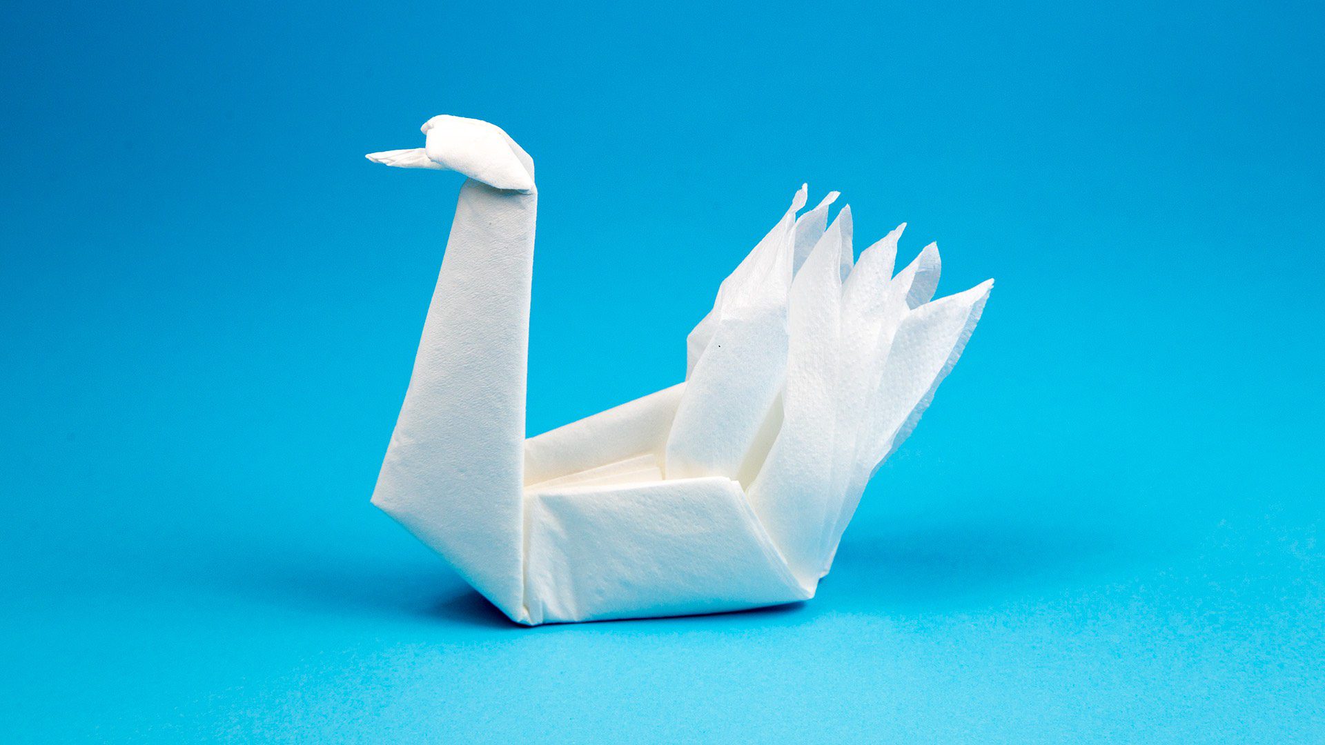 Origami Swan Napkin