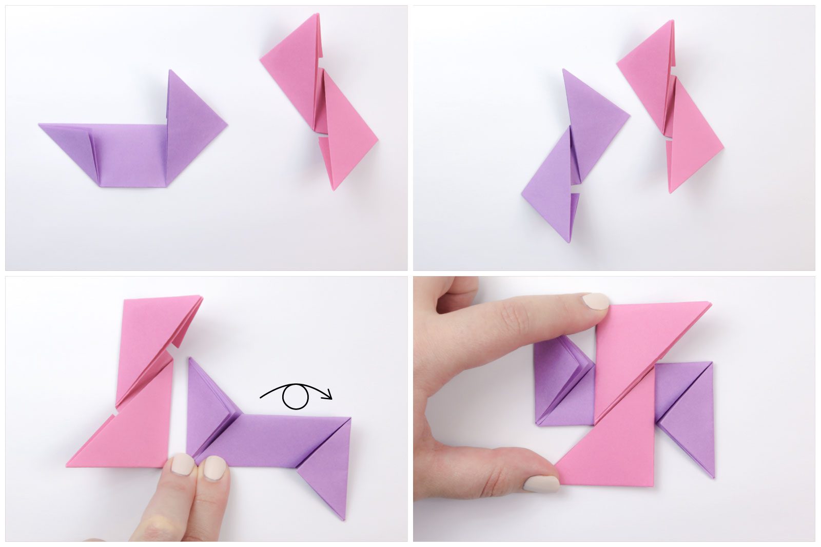 How to make an Origami Ninja Star easily (step-by-step photos) - The Purple  Yarn