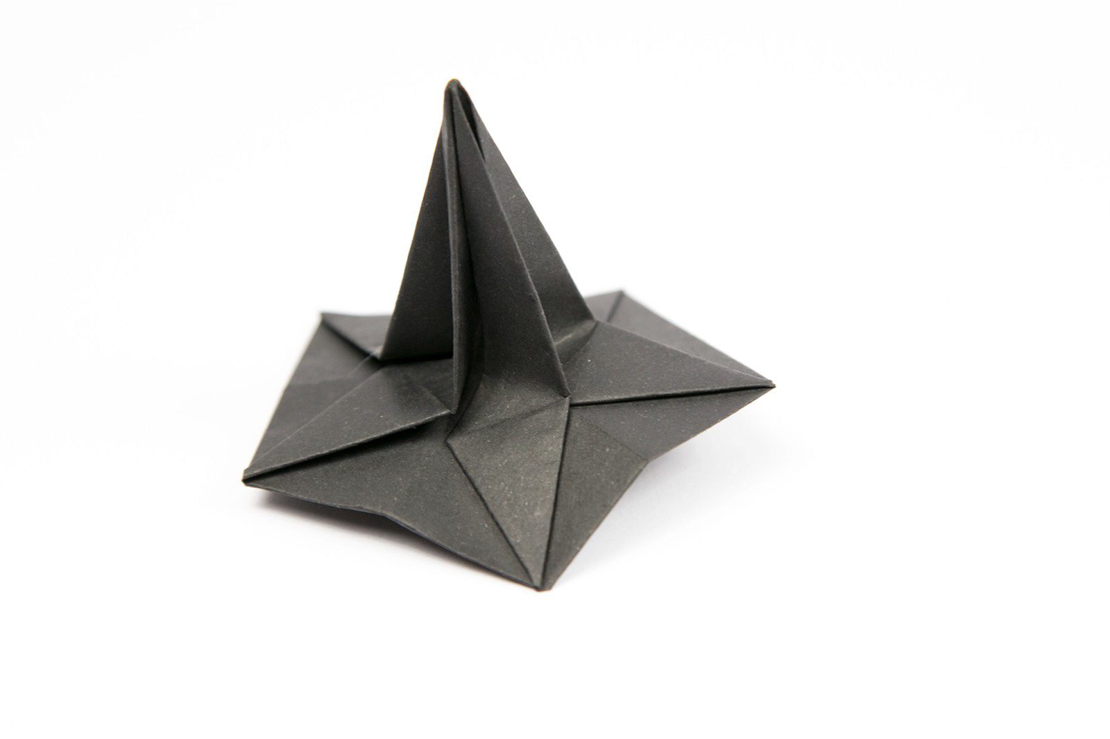 Origami Witches Hat 00 Squashed