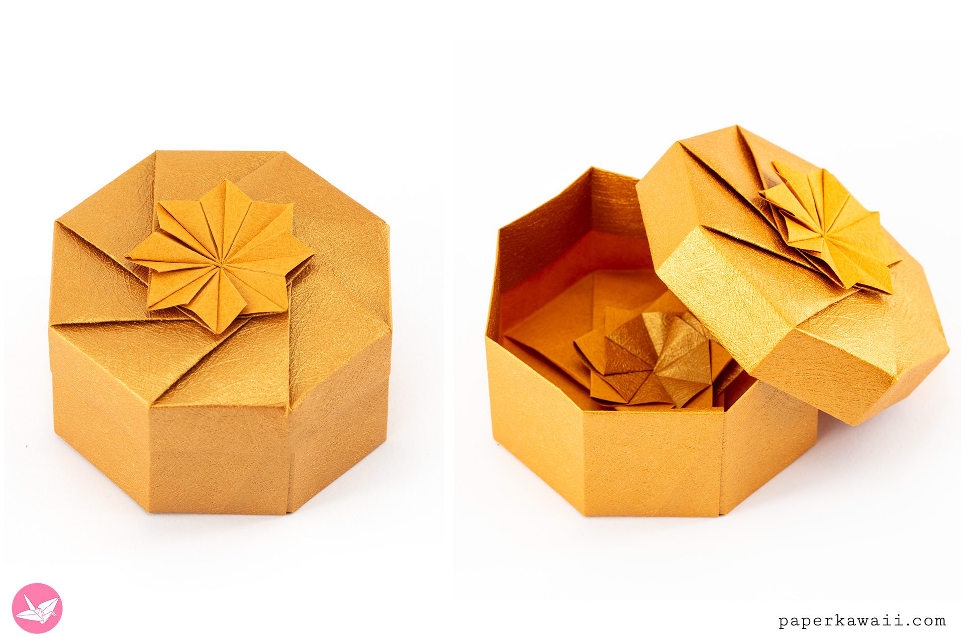 How to Make a Folded Paper Gift Box