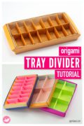 Origami Tray Divider Tutorial Paper Kawaii 06