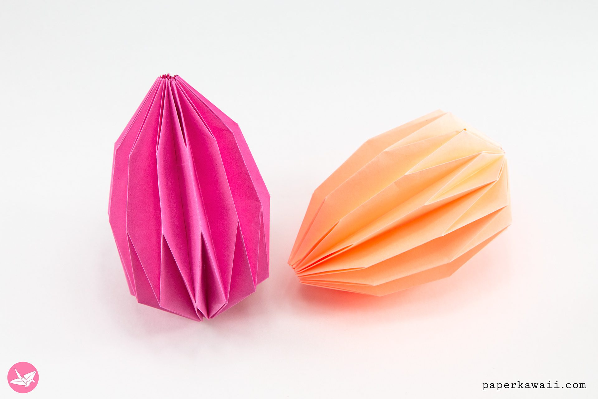 Origami Accordion Easter Egg