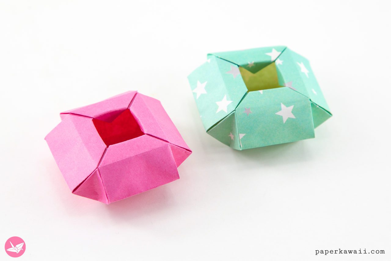 Geometric Origami Box Pot Tutorial Paper Kawaii 03 1