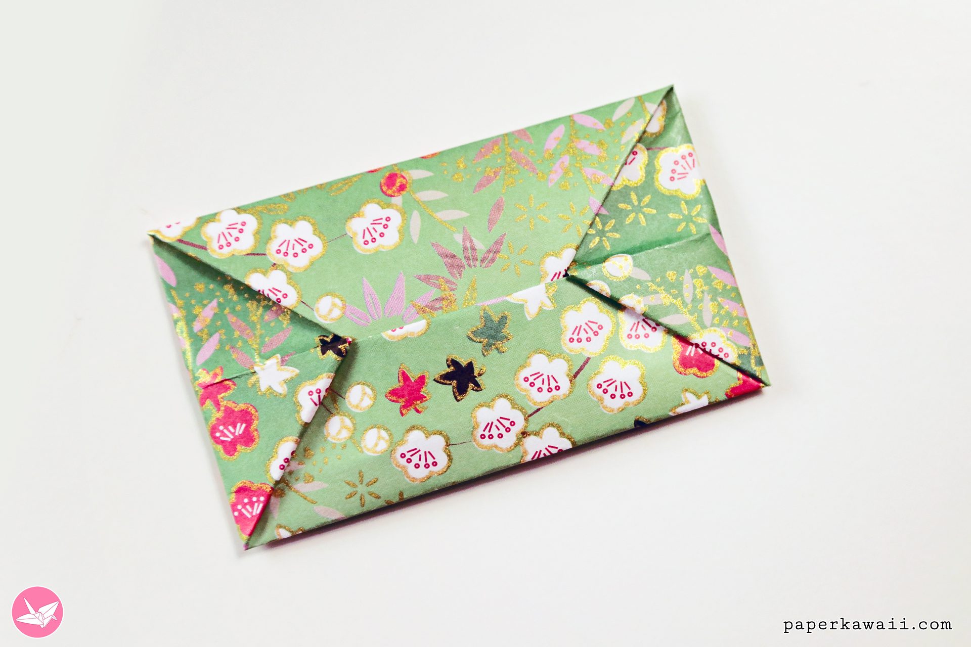 Easy Origami Envelope Tutorial - Paper Kawaii