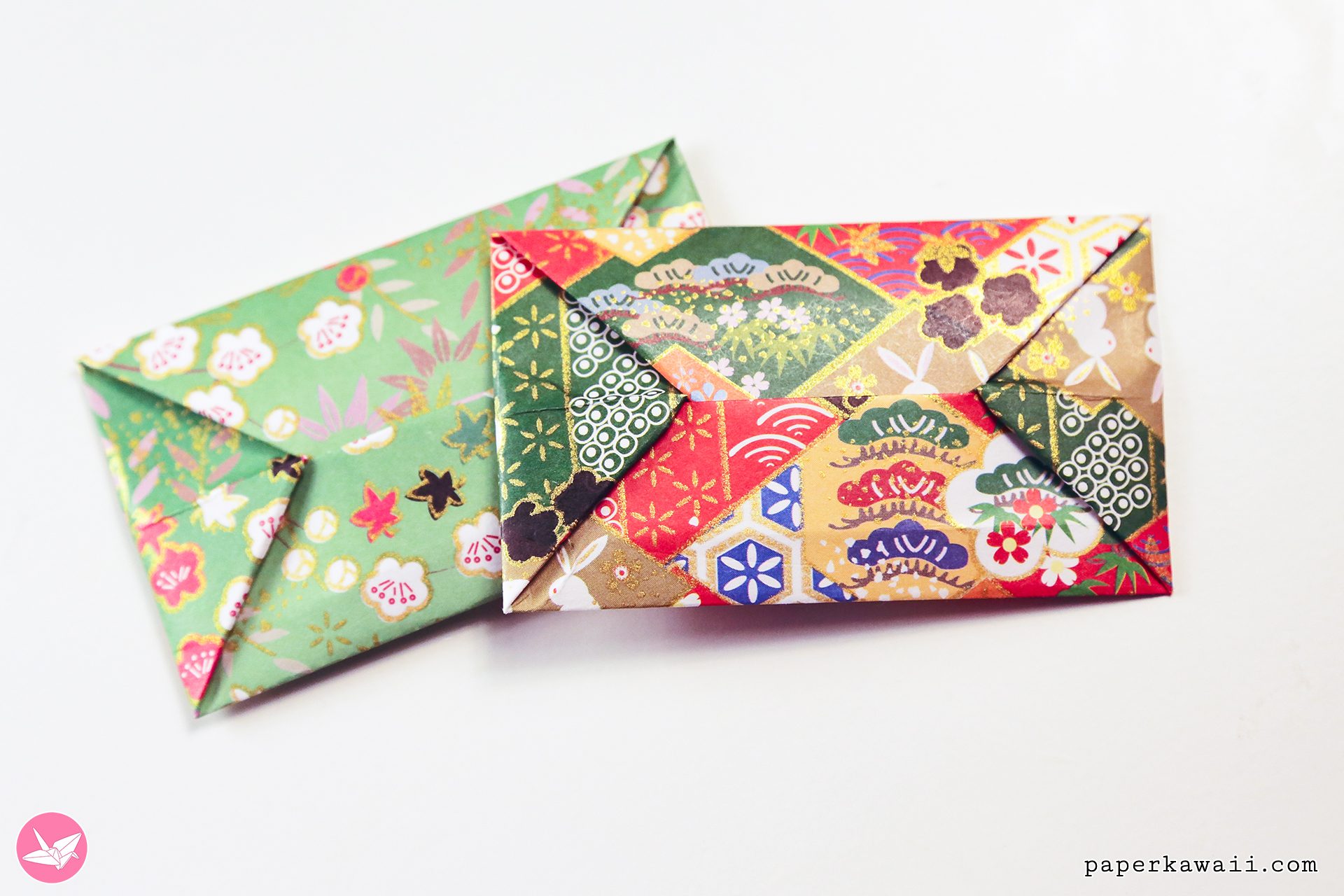Easy Origami Envelope Tutorial Paper Kawaii 02