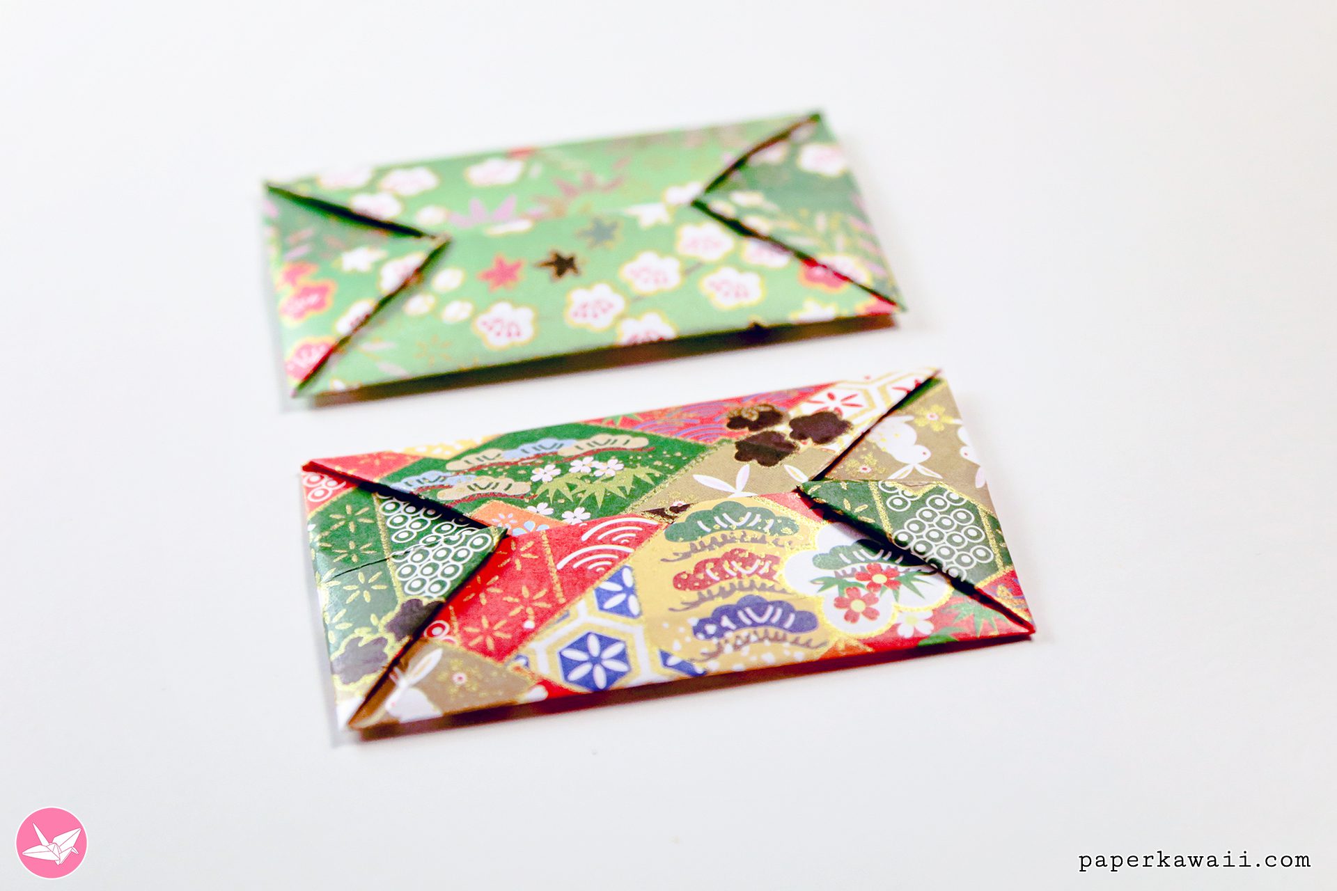 Easy Origami Envelope Tutorial Paper Kawaii 03