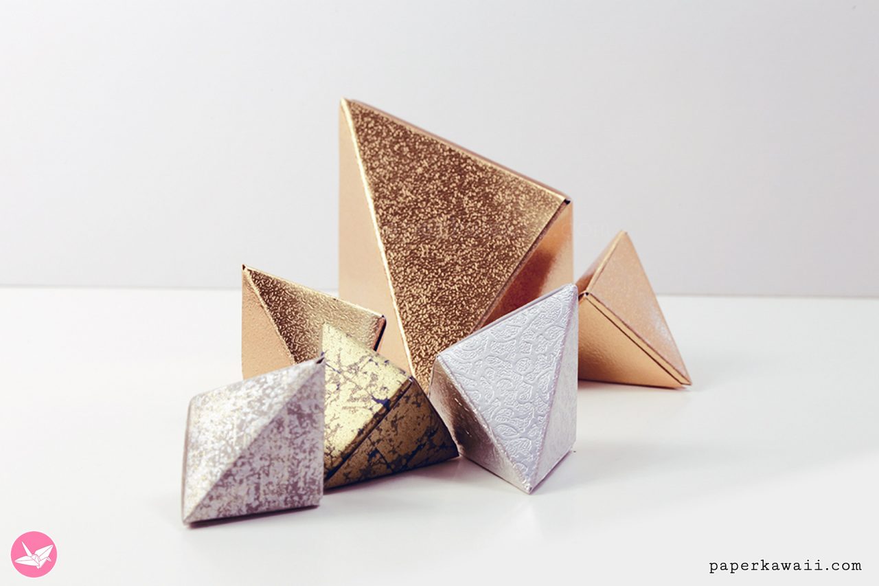 Modular Origami Fox Box Tutorial Paper Kawaii 04 1280x853