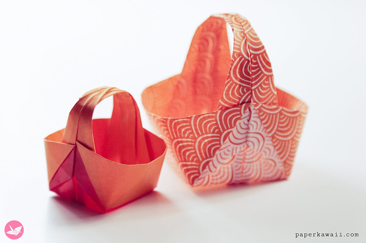 Origami Basket Tutorial Paper Kawaii 03 1280x853