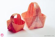 Origami Basket Tutorial Paper Kawaii 03 180x120