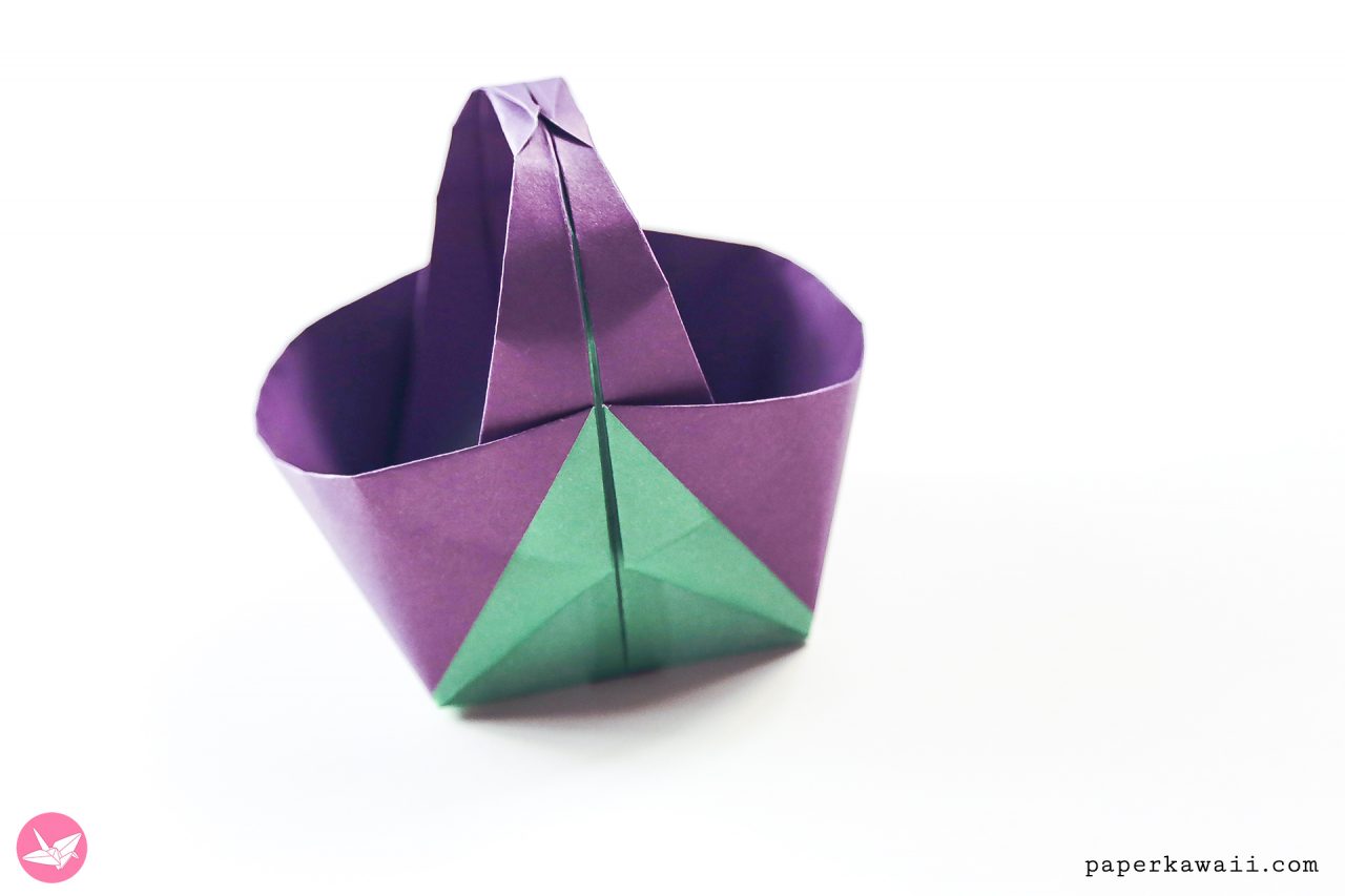 Origami Basket Tutorial Paper Kawaii 04 1280x853