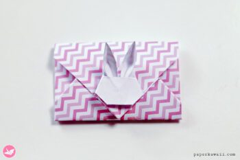 Paper Envelope Diy Rabbit Origami Bunny Rabbit Envelope Tutorial V2 - Paper Kawaii