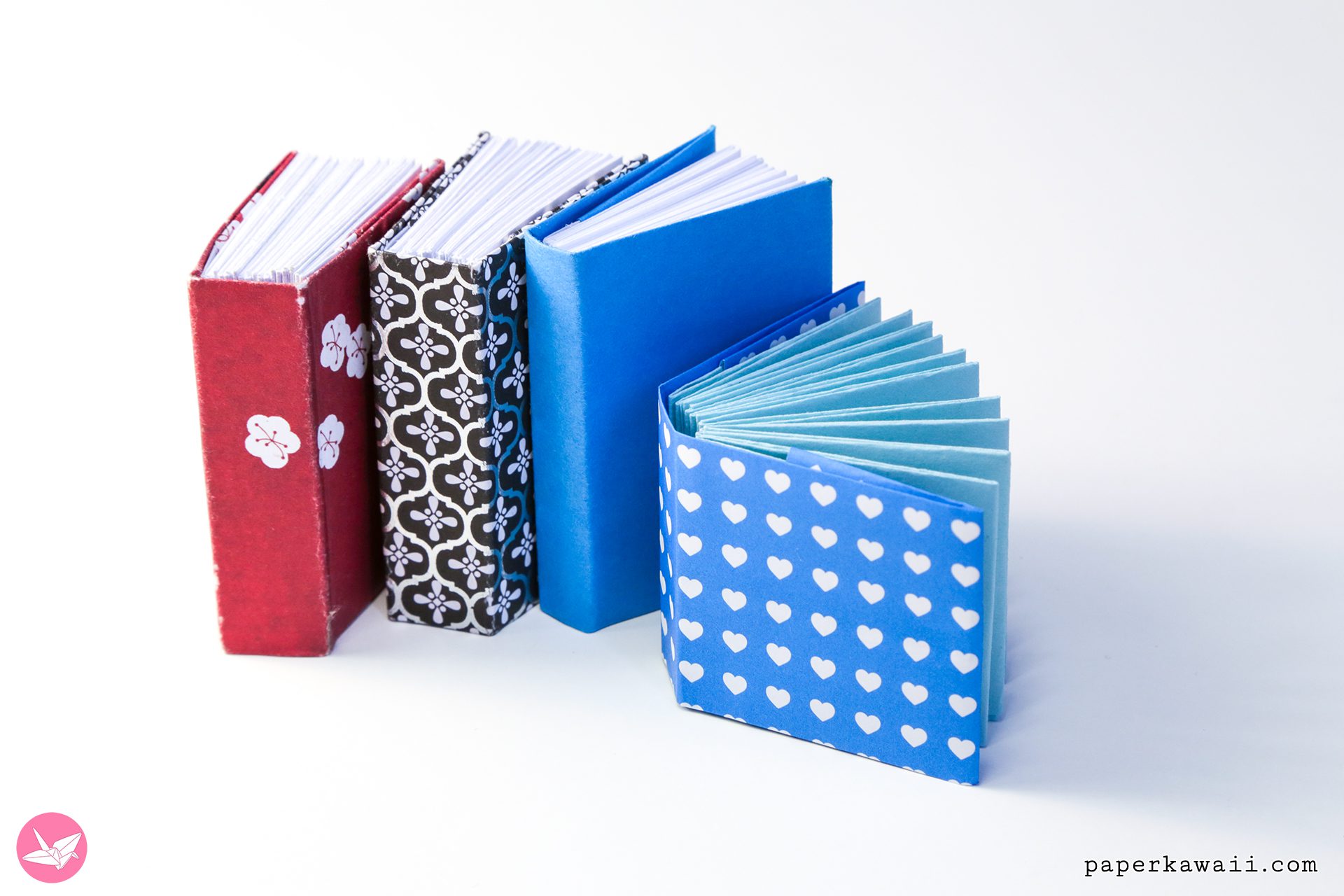 Mini Origami Books Tutorial - Paper Kawaii