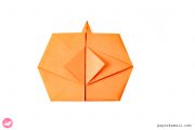 Origami Pumpkin Tato Tutorial Paper Kawaii 03