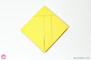 Origami Square Letterfold Tutorial Paper Kawaii 01