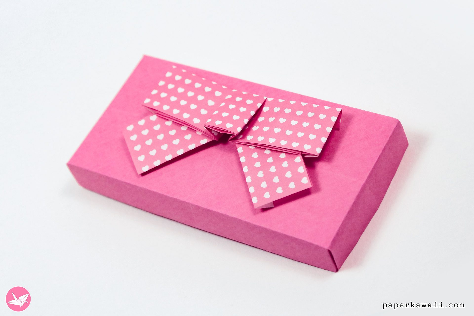 True Origami Bow Ribbon Tutorial Paper Kawaii 04