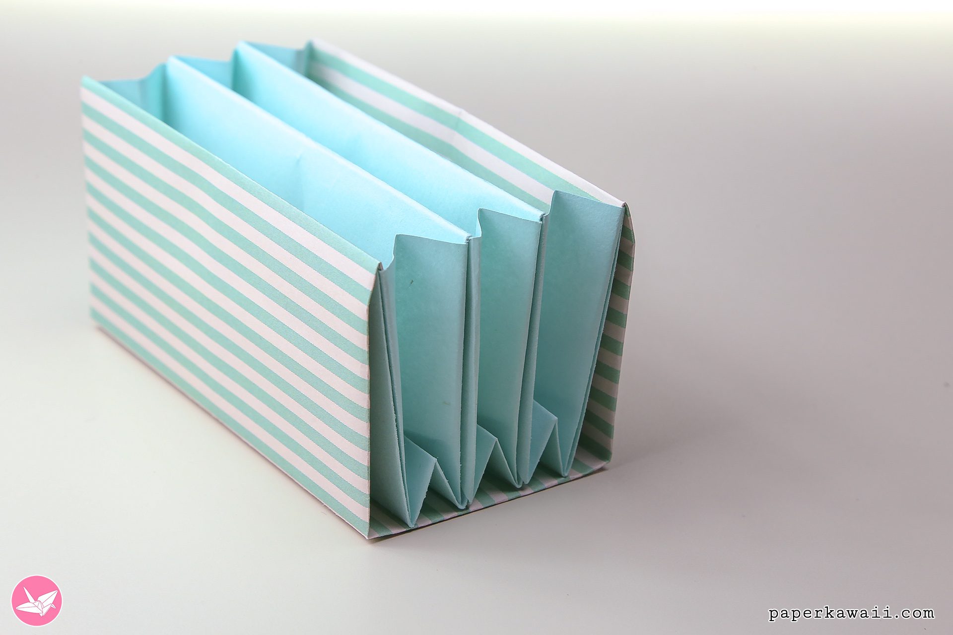 Origami Expanding Folder Tutorial Paper Kawaii 03